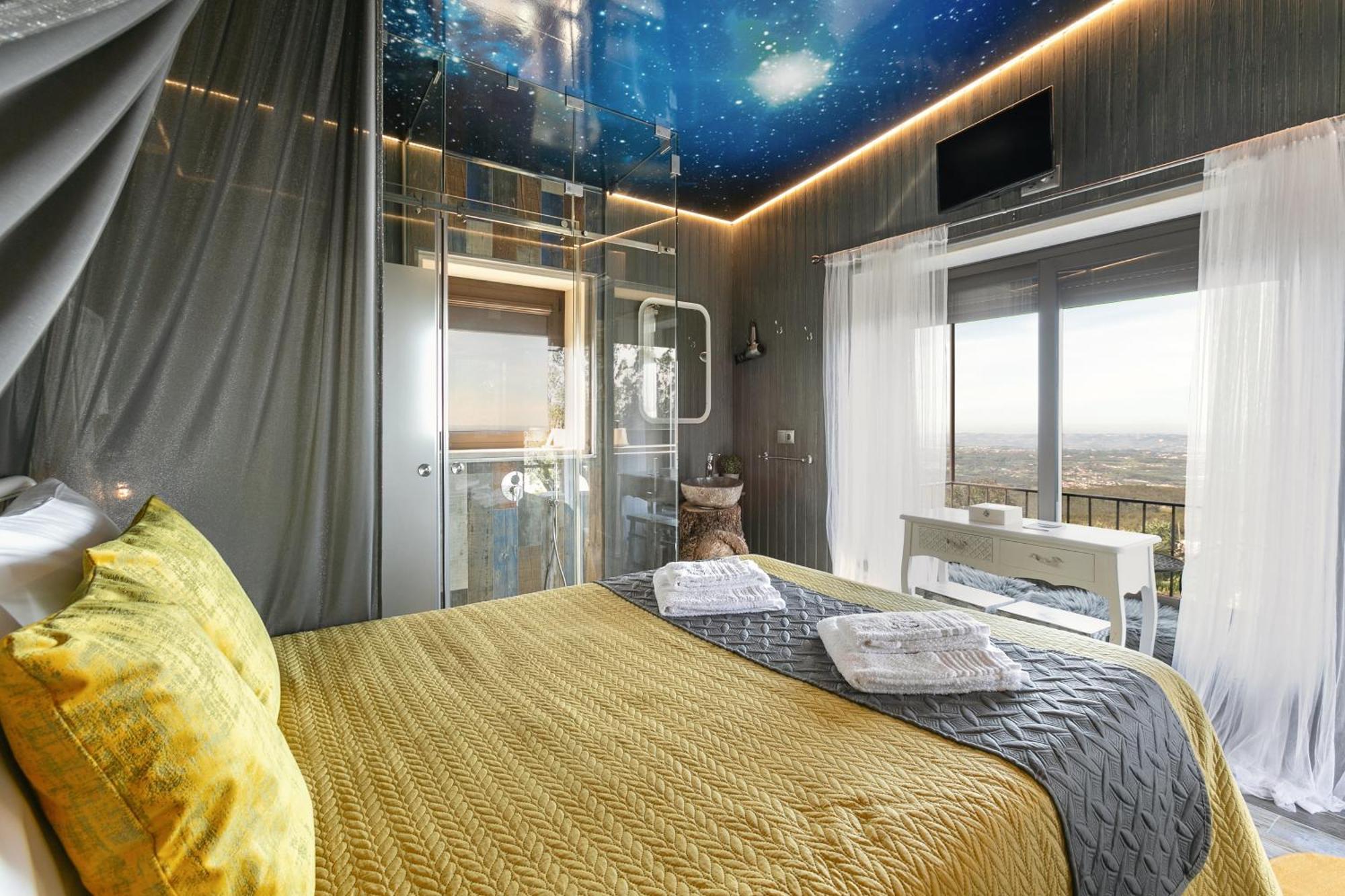 Casas Da Gralha Bed & Breakfast Turquel Bilik gambar